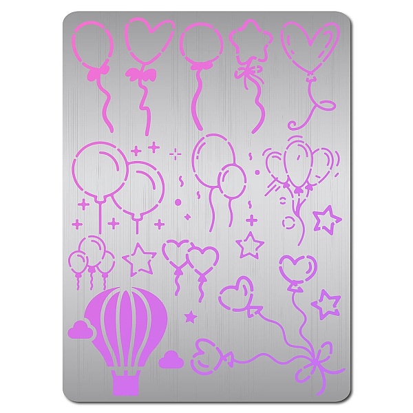 PandaHall Stainless Steel Metal Cutting Dies Stencils, for DIY Scrapbooking/Photo Album, Decorative Embossing, Matte Stainless Steel Color...
PandaHall Stainless Steel Metal Cutting Dies Stencils, for DIY Scrapbooking/Photo Album, Decorative Embossing, Matte Stainless Steel Color...