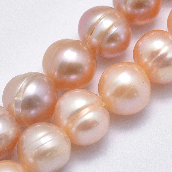PandaHall Natural Cultured Freshwater Pearl Beads Strands, Potato, Mixed Color, 9~11x8~9mm, Hole: 0.8mm, about 41~43pcs/strand, 14 inch..., Multicolor
PandaHall Natural Cultured Freshwater Pearl Beads Strands, Potato, Mixed Color, 9~11x8~9mm, Hole: 0.8mm, about 41~43pcs/strand, 14 inch..., Multicolor