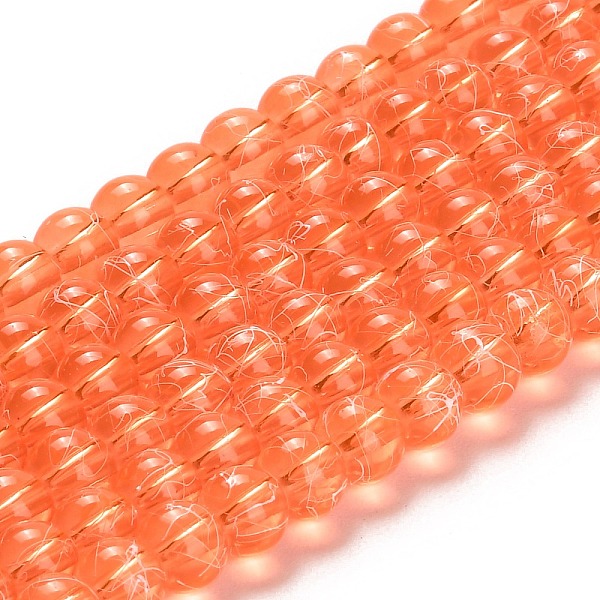 PandaHall Drawbench Transparent Glass Beads Strands, Spray Painted, Round, Orange Red, 6mm, Hole: 1.3~1.6mm, about 133pcs/strand, 31.4 inch...
PandaHall Drawbench Transparent Glass Beads Strands, Spray Painted, Round, Orange Red, 6mm, Hole: 1.3~1.6mm, about 133pcs/strand, 31.4 inch...