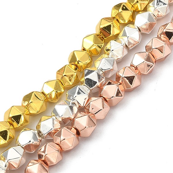 PandaHall Synthetic Non-magnetic Hematite Beads Strands, Long-Lasting Plated, Faceted, Polygon, Mixed Color, 3.5~4x3.5~4x3.5~4mm, Hole...
PandaHall Synthetic Non-magnetic Hematite Beads Strands, Long-Lasting Plated, Faceted, Polygon, Mixed Color, 3.5~4x3.5~4x3.5~4mm, Hole...