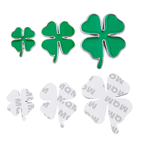 PandaHall SUPERFINDINGS 3 Sizes 3D Alloy Clover Car Stickers Car Decoration Stickers Clover Decal Auto Car Motorcycle Logo Sticker Badge..., Green
PandaHall SUPERFINDINGS 3 Sizes 3D Alloy Clover Car Stickers Car Decoration Stickers Clover Decal Auto Car Motorcycle Logo Sticker Badge..., Green