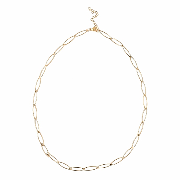PandaHall Ion Plating(IP) 304 Stainless Steel Paperclip Chain Necklace for Men Women, Golden, 20.63 inch(52.4cm) 304 Stainless Steel
PandaHall Ion Plating(IP) 304 Stainless Steel Paperclip Chain Necklace for Men Women, Golden, 20.63 inch(52.4cm) 304 Stainless Steel