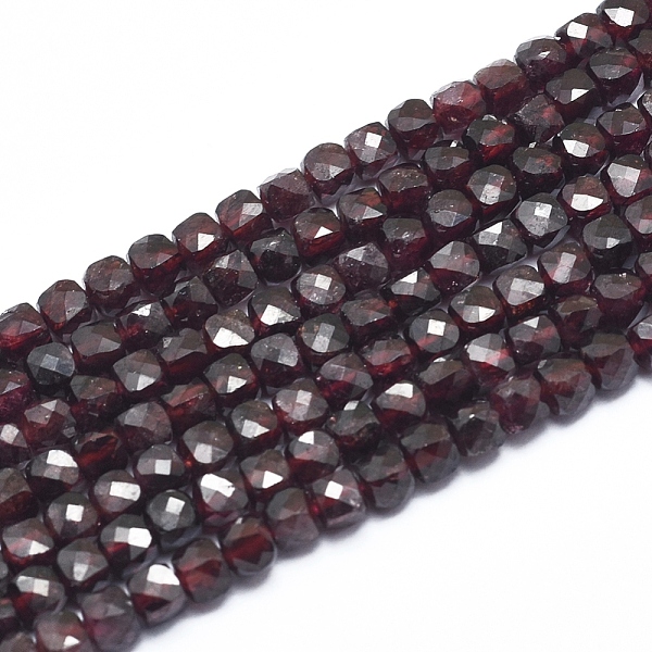 PandaHall Natural Garnet Beads Strands, Faceted, Cube, 3~4x3~4x3~4mm, Hole: 0.6mm, about 98~108 pcs/Strand, 15.55 inch(39.5cm) Garnet Cube
PandaHall Natural Garnet Beads Strands, Faceted, Cube, 3~4x3~4x3~4mm, Hole: 0.6mm, about 98~108 pcs/Strand, 15.55 inch(39.5cm) Garnet Cube