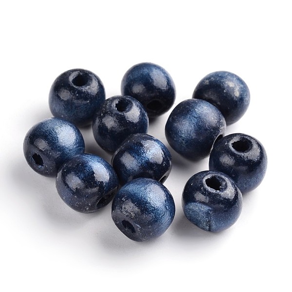 PandaHall Natural Maple Wood Beads, Dyed, Round, Lead Free, Marine Blue, 16x15mm, Hole: 4mm, about 820pcs/1000g Maple Wood Round Blue
PandaHall Natural Maple Wood Beads, Dyed, Round, Lead Free, Marine Blue, 16x15mm, Hole: 4mm, about 820pcs/1000g Maple Wood Round Blue