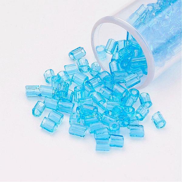 PandaHall 11/0 Two Cut Round Hole Glass Seed Beads, Hexagon, Transparent Colours, Dodger Blue, 2x2mm, Hole: 0.5mm, about 41000pcs/pound...
PandaHall 11/0 Two Cut Round Hole Glass Seed Beads, Hexagon, Transparent Colours, Dodger Blue, 2x2mm, Hole: 0.5mm, about 41000pcs/pound...
