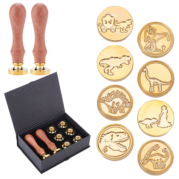 PandaHall CRASPIRE DIY Scrapbook Crafts, Including Pear Wood Handle, Brass Wax Seal Stamp Heads, Golden, 25x14mm, 10pcs/box Brass
PandaHall CRASPIRE DIY Scrapbook Crafts, Including Pear Wood Handle, Brass Wax Seal Stamp Heads, Golden, 25x14mm, 10pcs/box Brass