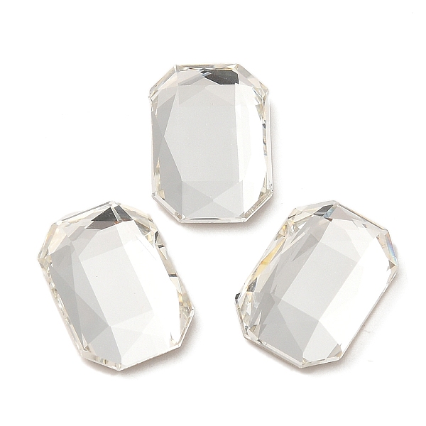 PandaHall Glass Rhinestone Cabochons, Flat Back & Back Plated, Faceted, Rectangle, Crystal, 14x10x4.50mm Glass Rhinestone Rectangle Clear
PandaHall Glass Rhinestone Cabochons, Flat Back & Back Plated, Faceted, Rectangle, Crystal, 14x10x4.50mm Glass Rhinestone Rectangle Clear