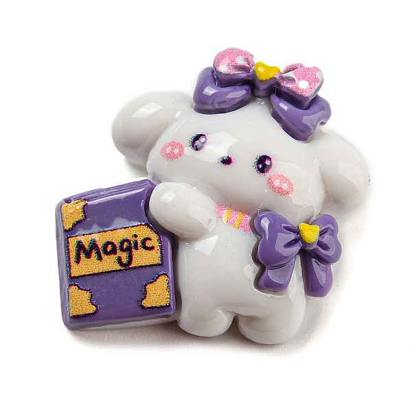 PandaHall Opaque Resin Cute Puppy Cabochons, Cartoon Magic Dog with Book, White, 25x23x8.5mm Resin Dog White
PandaHall Opaque Resin Cute Puppy Cabochons, Cartoon Magic Dog with Book, White, 25x23x8.5mm Resin Dog White