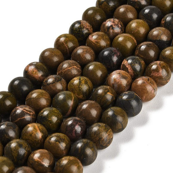 PandaHall Natural Bumblebee Jasper Beads Strands, Round, 8mm, Hole: 1mm, about 48pcs/strand, 15.39 inch(39.1cm) Bumblebee Jasper Round
PandaHall Natural Bumblebee Jasper Beads Strands, Round, 8mm, Hole: 1mm, about 48pcs/strand, 15.39 inch(39.1cm) Bumblebee Jasper Round
