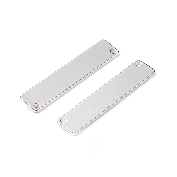 PandaHall (Defective Closeout Sale: Scratched) Brass Connector Charms, Stamping Blank Tag, Rectangle, Silver, 34x7x1mm, Hole: 1.2mm Brass...
PandaHall (Defective Closeout Sale: Scratched) Brass Connector Charms, Stamping Blank Tag, Rectangle, Silver, 34x7x1mm, Hole: 1.2mm Brass...