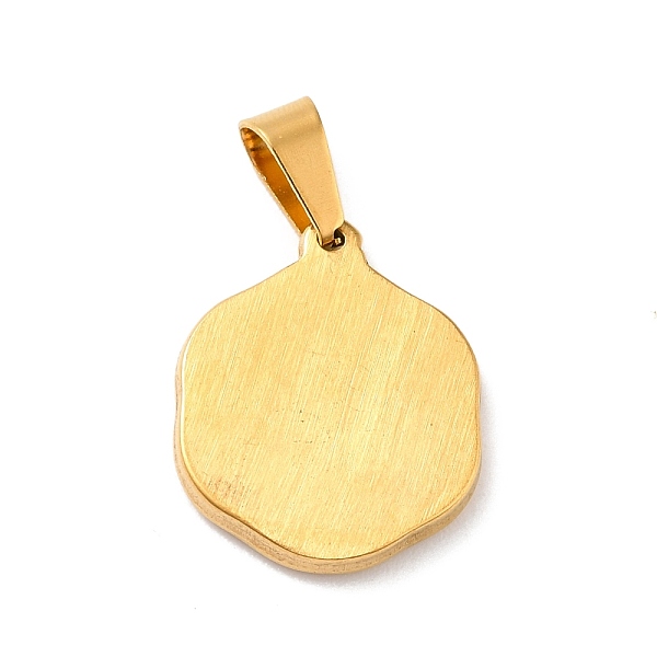 PandaHall Vacuum Plating 304 Stainless Steel Pendants, with 201 Stainless Steel Snap On Bails, Flat Round with Star, Golden, 20x16.5x2.5mm...
PandaHall Vacuum Plating 304 Stainless Steel Pendants, with 201 Stainless Steel Snap On Bails, Flat Round with Star, Golden, 20x16.5x2.5mm...