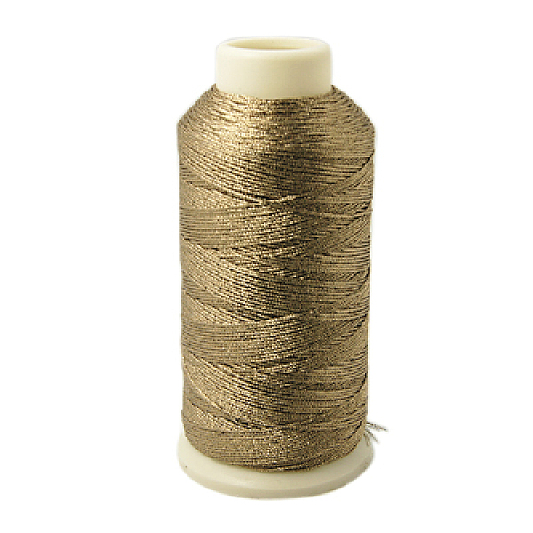 PandaHall Metallic Thread, Embroidery Thread, 6-Ply, Dark Khaki, 0.6mm, about 546.8 yards(500m)/roll Fibre Yellow
PandaHall Metallic Thread, Embroidery Thread, 6-Ply, Dark Khaki, 0.6mm, about 546.8 yards(500m)/roll Fibre Yellow