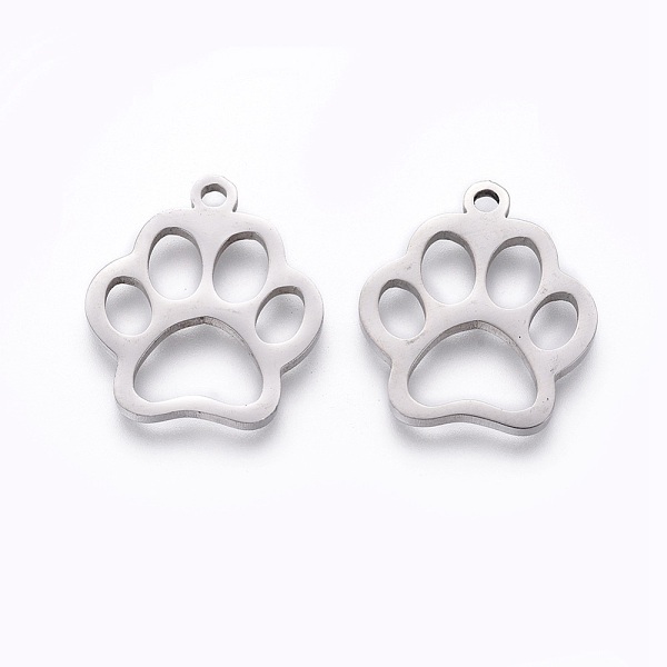 PandaHall 201 Stainless Steel Pet Pendants, Manual Polishing, Dog Footprint, Stainless Steel Color, 18x16x1.5mm, Hole: 1.6mm 201 Stainless...
PandaHall 201 Stainless Steel Pet Pendants, Manual Polishing, Dog Footprint, Stainless Steel Color, 18x16x1.5mm, Hole: 1.6mm 201 Stainless...