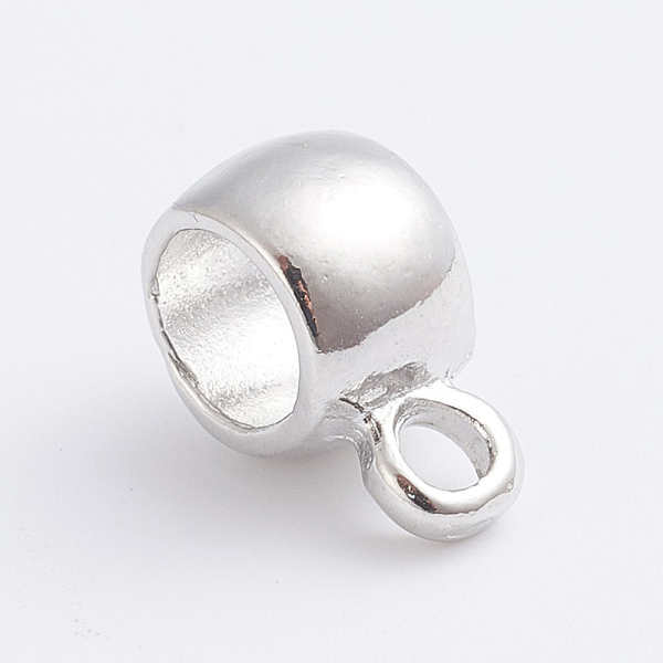 PandaHall Alloy Tube Bails, Loop Bails, Bail Beads, Long-Lasting Plated, Column, Platinum, 12.5x6x8.5mm, Hole: 2mm, Inner Diameter: 6mm...
PandaHall Alloy Tube Bails, Loop Bails, Bail Beads, Long-Lasting Plated, Column, Platinum, 12.5x6x8.5mm, Hole: 2mm, Inner Diameter: 6mm...