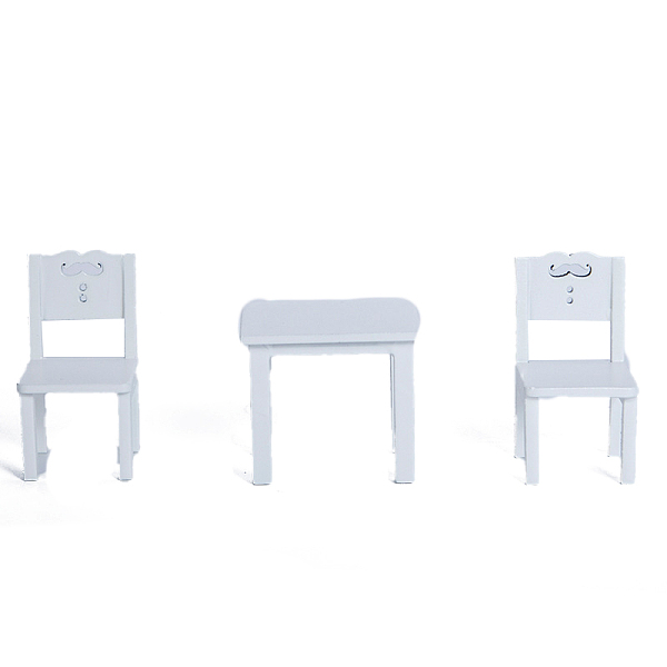 PandaHall Miniature Wooden Table Chair Educational Furniture Model, for Dollhouse Accessories Pretending Prop Decorations, White, 35x38x67mm...
PandaHall Miniature Wooden Table Chair Educational Furniture Model, for Dollhouse Accessories Pretending Prop Decorations, White, 35x38x67mm...