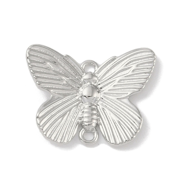 PandaHall Rack Plating Brass Connector Charms, Long-Lasting Plated, Lead Free & Cadmium Free, Butterfly, Platinum, 19x14.5x2mm, Hole: 1.2mm...
PandaHall Rack Plating Brass Connector Charms, Long-Lasting Plated, Lead Free & Cadmium Free, Butterfly, Platinum, 19x14.5x2mm, Hole: 1.2mm...