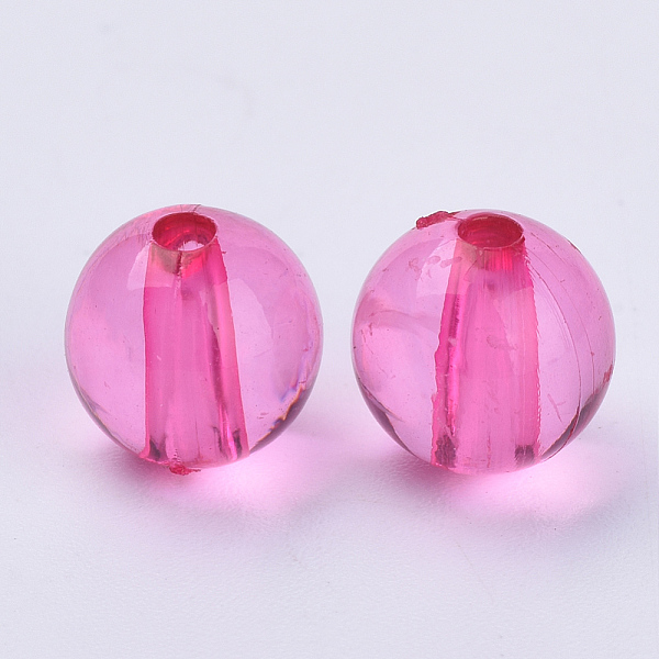 PandaHall Transparent Acrylic Beads, Round, Hot Pink, 7.5x7.5mm, Hole: 1.6mm, about 1900pcs/500g Acrylic Round
PandaHall Transparent Acrylic Beads, Round, Hot Pink, 7.5x7.5mm, Hole: 1.6mm, about 1900pcs/500g Acrylic Round