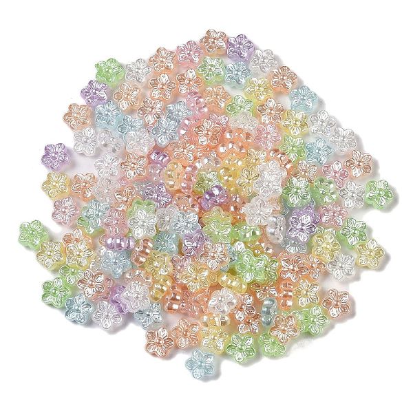 PandaHall Plating Acrylic Beads, Flower, Mixed Color, 9x9x5mm, Hole: 1.8mm, 333pcs/500g Acrylic Flower Multicolor
PandaHall Plating Acrylic Beads, Flower, Mixed Color, 9x9x5mm, Hole: 1.8mm, 333pcs/500g Acrylic Flower Multicolor