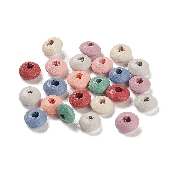 PandaHall Spray Painted Natural Maple Wood Beads, Flat Round, Mixed Color, 8.5x4mm, Hole: 3.5mm, about 5555pcs/500g Maple Wood Flat Round..., Multicolor
PandaHall Spray Painted Natural Maple Wood Beads, Flat Round, Mixed Color, 8.5x4mm, Hole: 3.5mm, about 5555pcs/500g Maple Wood Flat Round..., Multicolor
