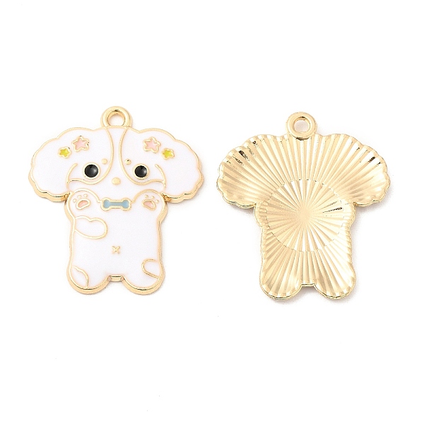 PandaHall Alloy Enamel Pendants, Cadmium Free & Nickel Free & Lead Free, Golden, Dog Charm, White, 28x24.5x2mm, Hole: 1.6mm Alloy+Enamel Dog...
PandaHall Alloy Enamel Pendants, Cadmium Free & Nickel Free & Lead Free, Golden, Dog Charm, White, 28x24.5x2mm, Hole: 1.6mm Alloy+Enamel Dog...