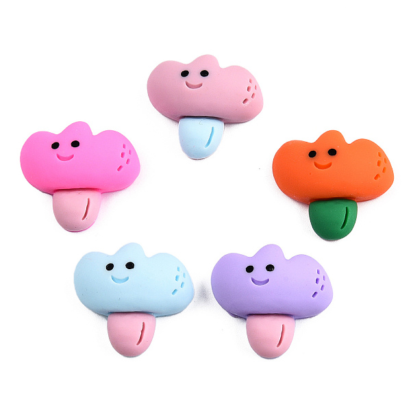PandaHall Opaque Resin Cabochons, Flower with Smiling Face Pattern, Mixed Color, 19~19.5x20.5x8mm Resin Flower Multicolor
PandaHall Opaque Resin Cabochons, Flower with Smiling Face Pattern, Mixed Color, 19~19.5x20.5x8mm Resin Flower Multicolor