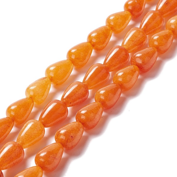 PandaHall Natural White Jade Beads Strands, Dyed, Teardrop, Dark Orange, 15x10mm, Hole: 1.5mm, about 27pcs/strand, 15.75 inch(40cm) Natural...
PandaHall Natural White Jade Beads Strands, Dyed, Teardrop, Dark Orange, 15x10mm, Hole: 1.5mm, about 27pcs/strand, 15.75 inch(40cm) Natural...