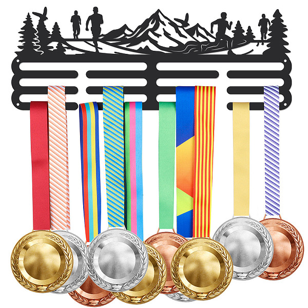 PandaHall SUPERDANT Marathon Mountain Forest Scenery Medal Holder Running Medals Display Black Iron Wall Mounted Hooks for 60+ Hanging Medal...
PandaHall SUPERDANT Marathon Mountain Forest Scenery Medal Holder Running Medals Display Black Iron Wall Mounted Hooks for 60+ Hanging Medal...