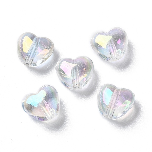 PandaHall Transparent Acrylic Beads, AB Color, Heart, Clear, 9x10x5.5mm, Hole: 1.5mm Acrylic Heart Clear
PandaHall Transparent Acrylic Beads, AB Color, Heart, Clear, 9x10x5.5mm, Hole: 1.5mm Acrylic Heart Clear