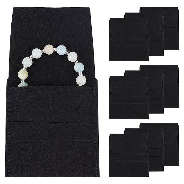PandaHall HOBBIESAY 10Pcs Microfiber Jewelry Pouches, Foldable Gift Bags, for Ring Necklace Earring Bracelet Jewelry, Square, Black...
PandaHall HOBBIESAY 10Pcs Microfiber Jewelry Pouches, Foldable Gift Bags, for Ring Necklace Earring Bracelet Jewelry, Square, Black...