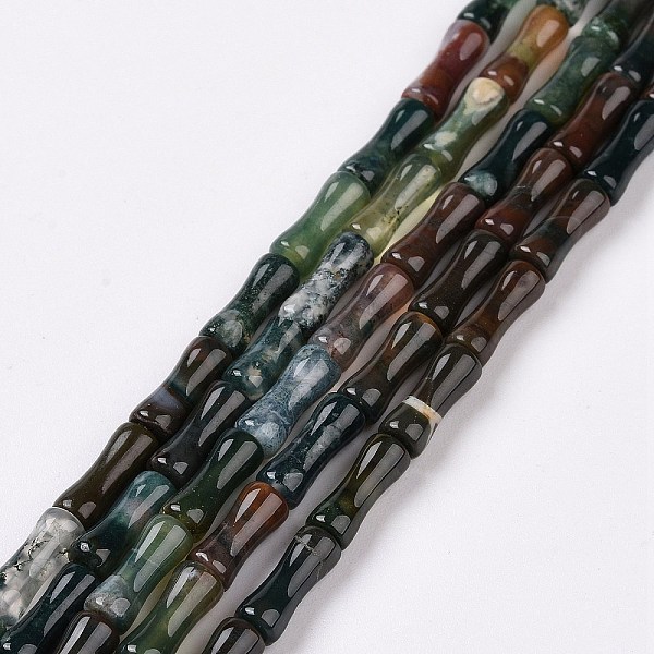 PandaHall Natural Indian Agate Beads Strands, Bamboo Stick, 12.5x5.5mm, Hole: 1mm, about 31pcs/strand, 15.75 inch(40cm) Indian Agate Bamboo
PandaHall Natural Indian Agate Beads Strands, Bamboo Stick, 12.5x5.5mm, Hole: 1mm, about 31pcs/strand, 15.75 inch(40cm) Indian Agate Bamboo