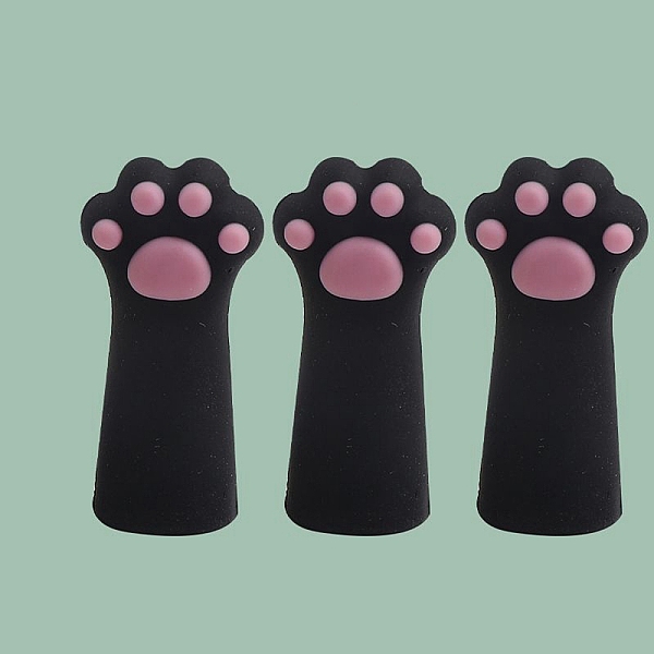 PandaHall Cute Cat Paw Print Silicone Pencil Cap, Stationery Protective Cover, School Supplies, Black, 3.4x1.3cm Silicone Paw Print Black
PandaHall Cute Cat Paw Print Silicone Pencil Cap, Stationery Protective Cover, School Supplies, Black, 3.4x1.3cm Silicone Paw Print Black
