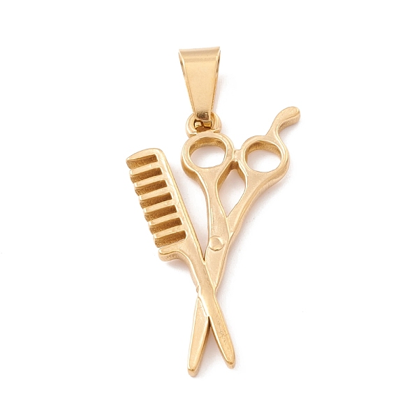 PandaHall Vacuum Plating 304 Stainless Steel Pendant,Scissor, Golden, 35x19.5x2mm, Hole: 9x4.5mm 304 Stainless Steel Others
PandaHall Vacuum Plating 304 Stainless Steel Pendant,Scissor, Golden, 35x19.5x2mm, Hole: 9x4.5mm 304 Stainless Steel Others