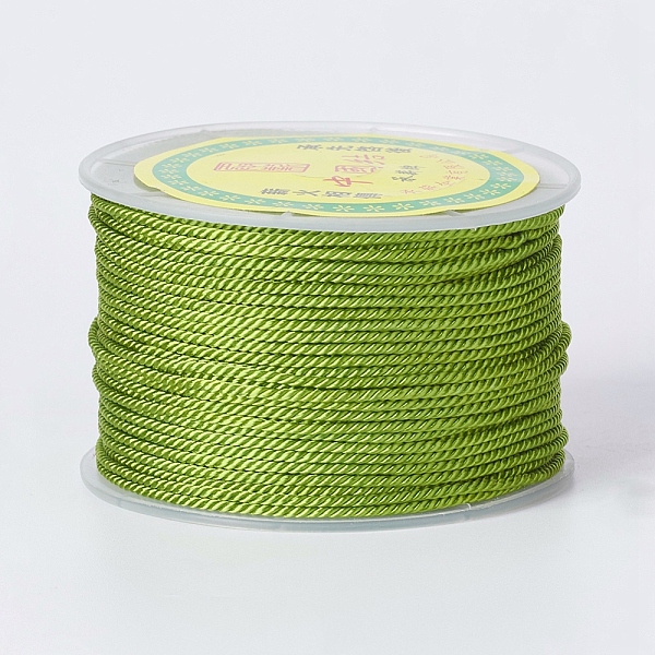 PandaHall Round Polyester Cords, Milan Cords/Twisted Cords, Yellow Green, 1.5~2mm, 50yards/roll(150 feet/roll) Polyester Green
PandaHall Round Polyester Cords, Milan Cords/Twisted Cords, Yellow Green, 1.5~2mm, 50yards/roll(150 feet/roll) Polyester Green