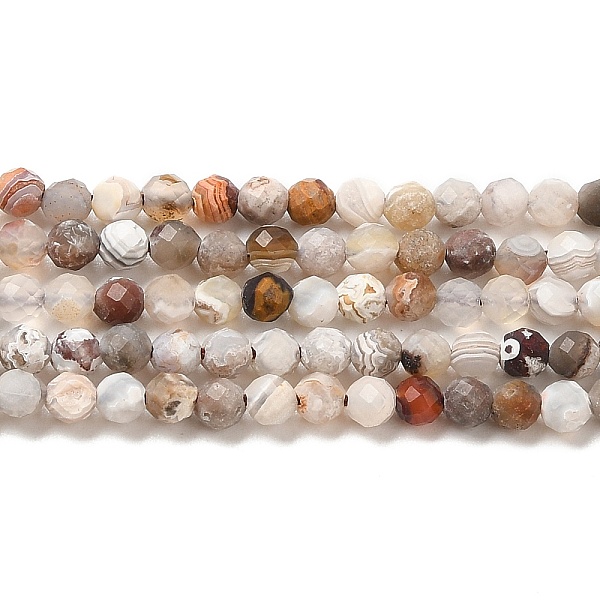 PandaHall Natural Mexican Lace Agate Bead Strands, Round, Faceted, 3mm, Hole: 0.6mm, about 140pcs/strand, 15.55''(39.5cm) Crazy Agate Round
PandaHall Natural Mexican Lace Agate Bead Strands, Round, Faceted, 3mm, Hole: 0.6mm, about 140pcs/strand, 15.55''(39.5cm) Crazy Agate Round