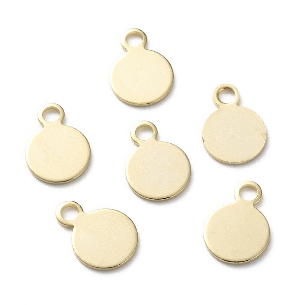 PandaHall Brass Charms, Stamping Blank Tag, Long-Lasting Plated, Flat Round, Real 24K Gold Plated, 8.5x6x0.5mm, Hole: 1.5mm Brass Flat Round
PandaHall Brass Charms, Stamping Blank Tag, Long-Lasting Plated, Flat Round, Real 24K Gold Plated, 8.5x6x0.5mm, Hole: 1.5mm Brass Flat Round