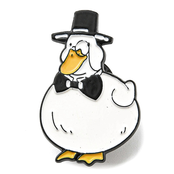 PandaHall Cartoon Japanese Duck with Bowknot Enamel Pin, Electrophoresis Black Zinc Alloy Brooch for Backpack Clothes, Hat, 30x19x1.5mm...
PandaHall Cartoon Japanese Duck with Bowknot Enamel Pin, Electrophoresis Black Zinc Alloy Brooch for Backpack Clothes, Hat, 30x19x1.5mm...
