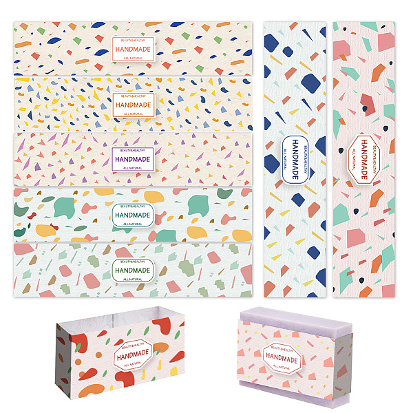 PandaHall 90Pcs 9 Styles Flower Pattern Soap Paper Tag, Paper Soap Wrappers, Rectangle, for Soap Packaging, Mixed Color, 210x50mm..., Multicolor
PandaHall 90Pcs 9 Styles Flower Pattern Soap Paper Tag, Paper Soap Wrappers, Rectangle, for Soap Packaging, Mixed Color, 210x50mm..., Multicolor