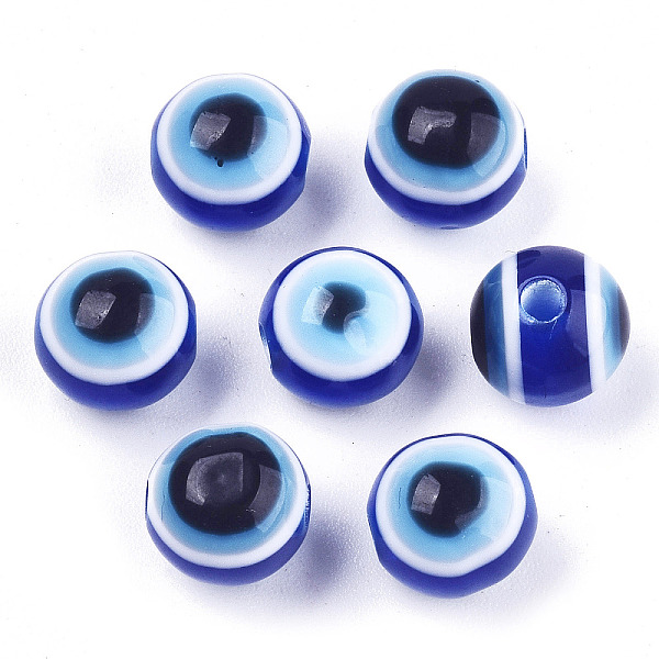 PandaHall Evil Eye Resin Beads, Round, Royal Blue, 8x7mm, Hole: 1.5mm Resin Evil Eye Blue
PandaHall Evil Eye Resin Beads, Round, Royal Blue, 8x7mm, Hole: 1.5mm Resin Evil Eye Blue
