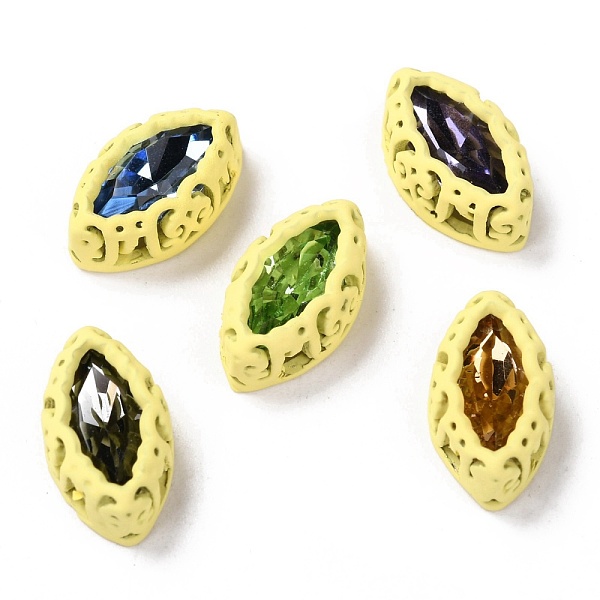 PandaHall Sew on Rhinestone, Glass Rhinestone, with Brass Findings, Garments Accessories, Horse Eye, Mixed Color, Yellow, 12.5x7.5x5mm, Hole...
PandaHall Sew on Rhinestone, Glass Rhinestone, with Brass Findings, Garments Accessories, Horse Eye, Mixed Color, Yellow, 12.5x7.5x5mm, Hole...