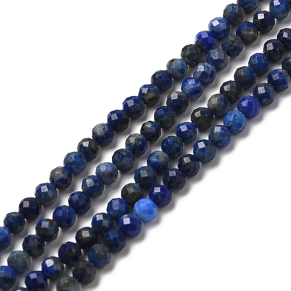 PandaHall Natural Lapis Lazuli Beads Strands, Faceted, Round, 3mm, Hole: 0.8mm Lapis Lazuli Round Blue
PandaHall Natural Lapis Lazuli Beads Strands, Faceted, Round, 3mm, Hole: 0.8mm Lapis Lazuli Round Blue
