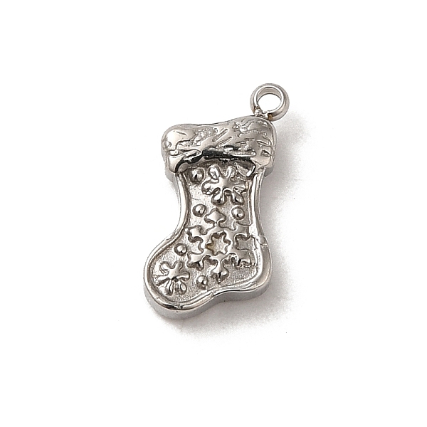 PandaHall 304 Stainless Steel Charms, Christmas Socking Charm, Stainless Steel Color, 11.5x9x2mm, Hole: 1mm 304 Stainless Steel Christmas...
PandaHall 304 Stainless Steel Charms, Christmas Socking Charm, Stainless Steel Color, 11.5x9x2mm, Hole: 1mm 304 Stainless Steel Christmas...
