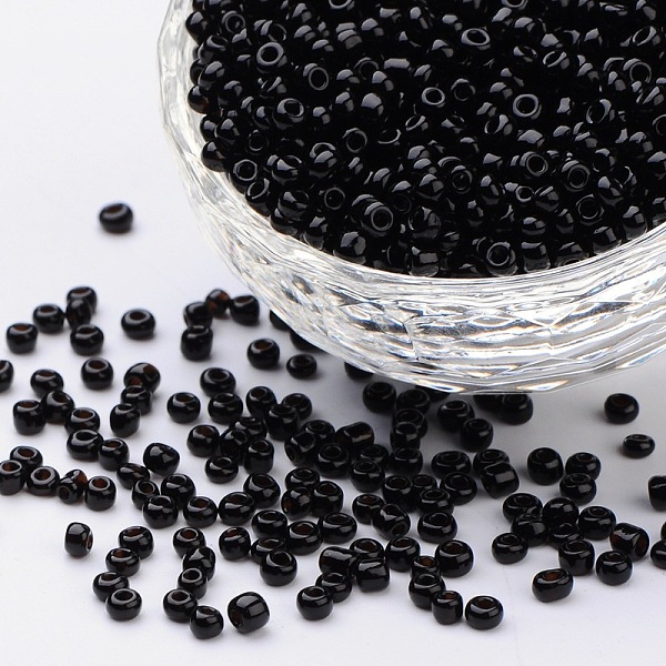 PandaHall (Repacking Service Available) Glass Seed Beads, Opaque Colours Seed, Small Craft Beads for DIY Jewelry Making, Round, Black, 8/0...
PandaHall (Repacking Service Available) Glass Seed Beads, Opaque Colours Seed, Small Craft Beads for DIY Jewelry Making, Round, Black, 8/0...