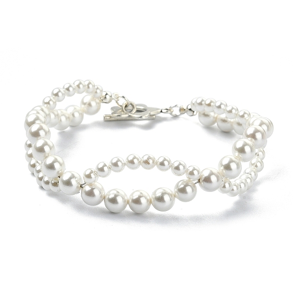 PandaHall Infinity Shape Shell Pearl Beaded Bracelets, with Alloy Flower Clasps, WhiteSmoke, 7-3/4 inch(19.6cm) Shell Pearl Infinity White
PandaHall Infinity Shape Shell Pearl Beaded Bracelets, with Alloy Flower Clasps, WhiteSmoke, 7-3/4 inch(19.6cm) Shell Pearl Infinity White