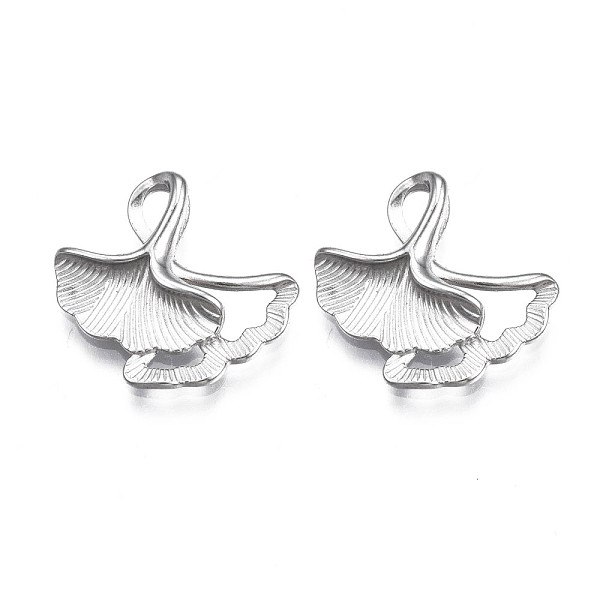 PandaHall 304 Stainless Steel Pendants, Leaf, Stainless Steel Color, 16x17x4mm, Hole: 1.5x3.5mm 304 Stainless Steel Leaf
PandaHall 304 Stainless Steel Pendants, Leaf, Stainless Steel Color, 16x17x4mm, Hole: 1.5x3.5mm 304 Stainless Steel Leaf