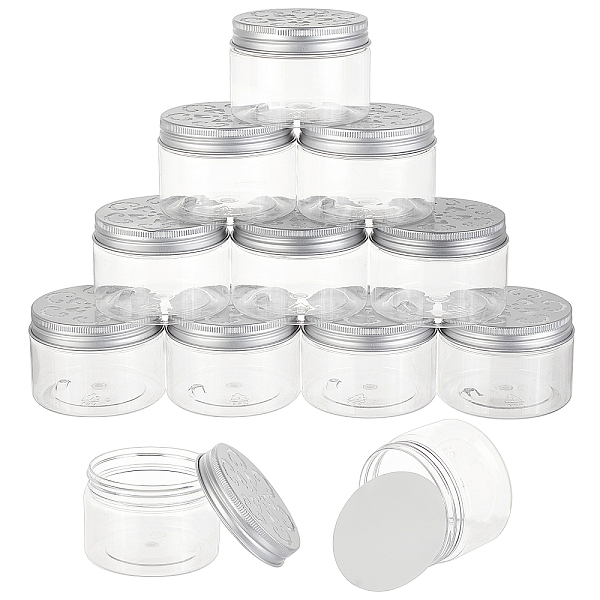 PandaHall ARRICRAFT 12Pcs PET Plastic Cream Jar, Refillable Lotion Containers, Travel Gel Container, with Aluminum Ribbed Cap, Column, Clear...
PandaHall ARRICRAFT 12Pcs PET Plastic Cream Jar, Refillable Lotion Containers, Travel Gel Container, with Aluminum Ribbed Cap, Column, Clear...