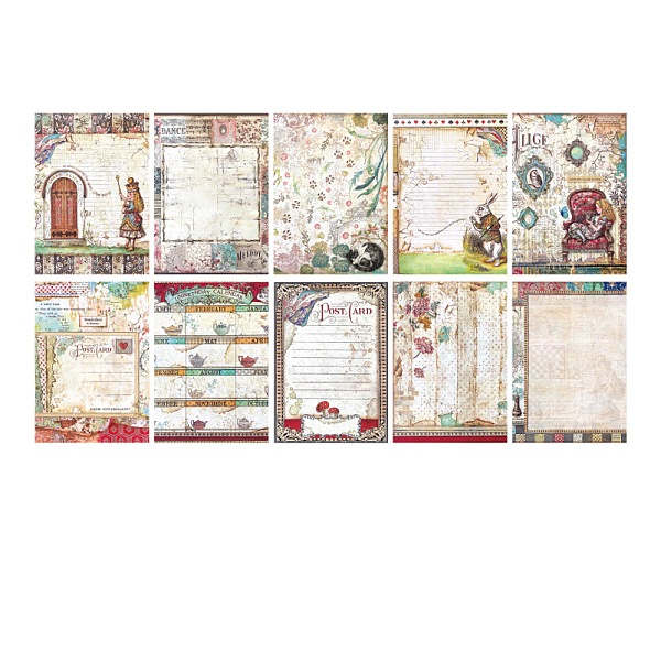 PandaHall Double-sided Scrapbook Paper Pads, for DIY Album Scrapbook, Background Paper, Diary Decoration, Human, 175x125mm, 50 sheets/set...
PandaHall Double-sided Scrapbook Paper Pads, for DIY Album Scrapbook, Background Paper, Diary Decoration, Human, 175x125mm, 50 sheets/set...