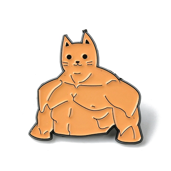 PandaHall Animal Enamel Pins, Black Alloy Brooches for Backpack Clothes, Cat Shape, 30.5x30.5x1.5mm Alloy+Enamel Cat Shape
PandaHall Animal Enamel Pins, Black Alloy Brooches for Backpack Clothes, Cat Shape, 30.5x30.5x1.5mm Alloy+Enamel Cat Shape
