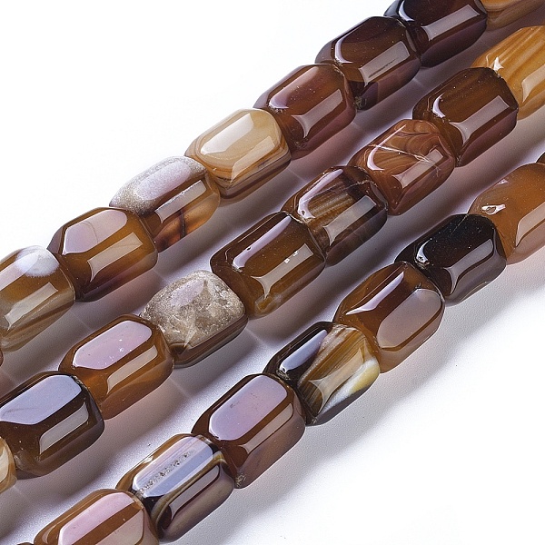 PandaHall Natural Agate Beads Strands, Dyed & Heated, Column, Peru, 20x15mm, Hole: 1.2mm, about 19pcs/strand, 14.76 inch(37.5cm) Banded..., Brown
PandaHall Natural Agate Beads Strands, Dyed & Heated, Column, Peru, 20x15mm, Hole: 1.2mm, about 19pcs/strand, 14.76 inch(37.5cm) Banded..., Brown