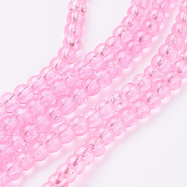 PandaHall 1 Strand Transparent Crackle Glass Round Beads Strands, Hot Pink, 4mm, Hole: 1.1~1.3mm, about 200pcs/strand, 31.4 inch Glass Round...
PandaHall 1 Strand Transparent Crackle Glass Round Beads Strands, Hot Pink, 4mm, Hole: 1.1~1.3mm, about 200pcs/strand, 31.4 inch Glass Round...