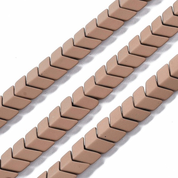 PandaHall Spray Painted Non-magnetic Synthetic Hematite Beads Strands, Matte Style, Arrow/Chevron, BurlyWood, 7x8x4mm, Hole: 1mm, about..., Orange
PandaHall Spray Painted Non-magnetic Synthetic Hematite Beads Strands, Matte Style, Arrow/Chevron, BurlyWood, 7x8x4mm, Hole: 1mm, about..., Orange
